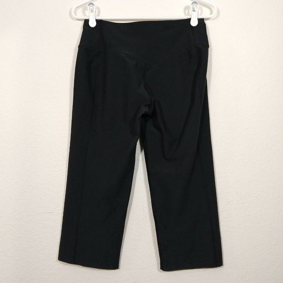 Nike Dri-Fit Women's Power Legend Crop Capri Pants Black Size M (28") - Picture 2 of 6